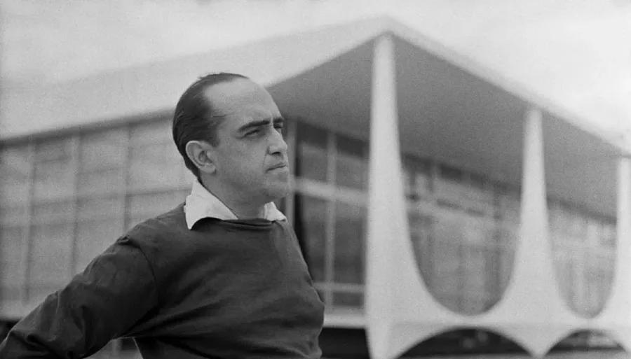 Oscar Niemeyer, icônico arquiteto brasileiro. Foto: Revista Caliban