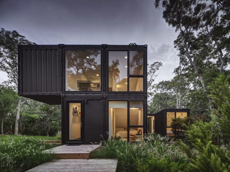 Foto de Modulação de containers, design e sustentabilidade.