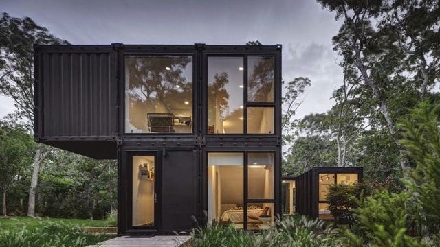 Foto de Modulação de containers, design e sustentabilidade.