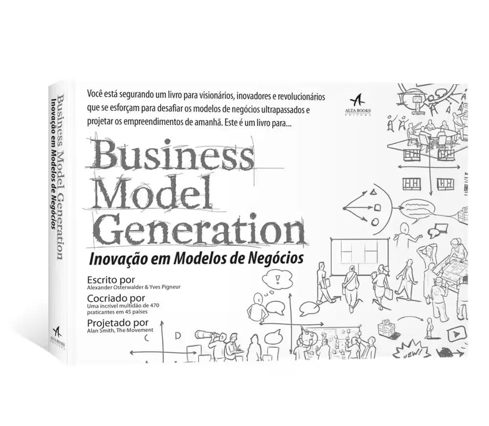 Capa da edição brasileira de Business Model Generation, com o subtítulo Inovação em modelos de negócios