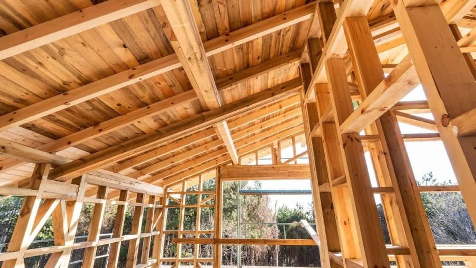 Exemplo de casa em Wood Frame