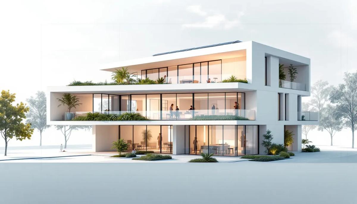 Imagem ilustrativa sobre o conceito de retrofit na modernização de edificações.