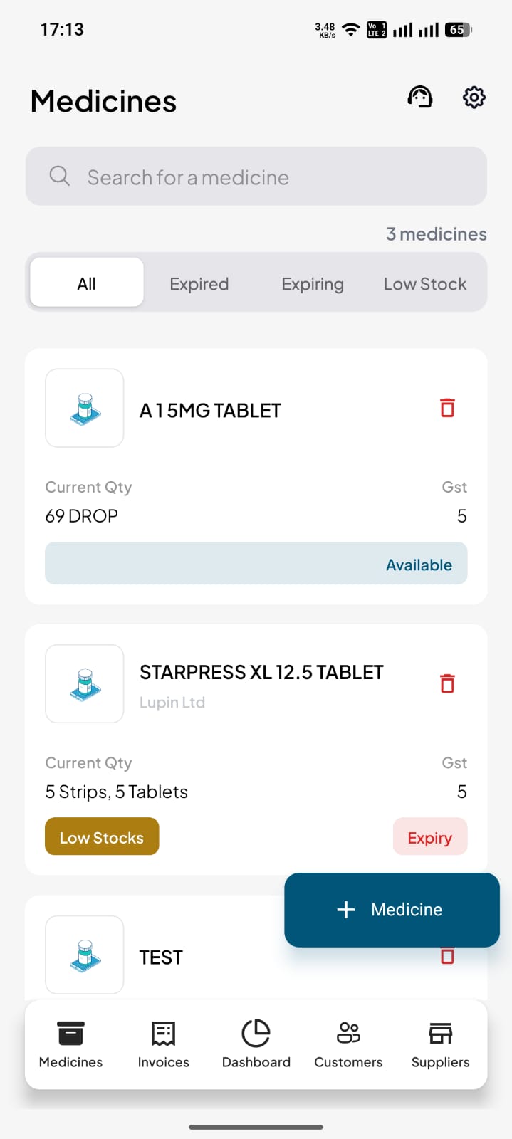 App Screen
