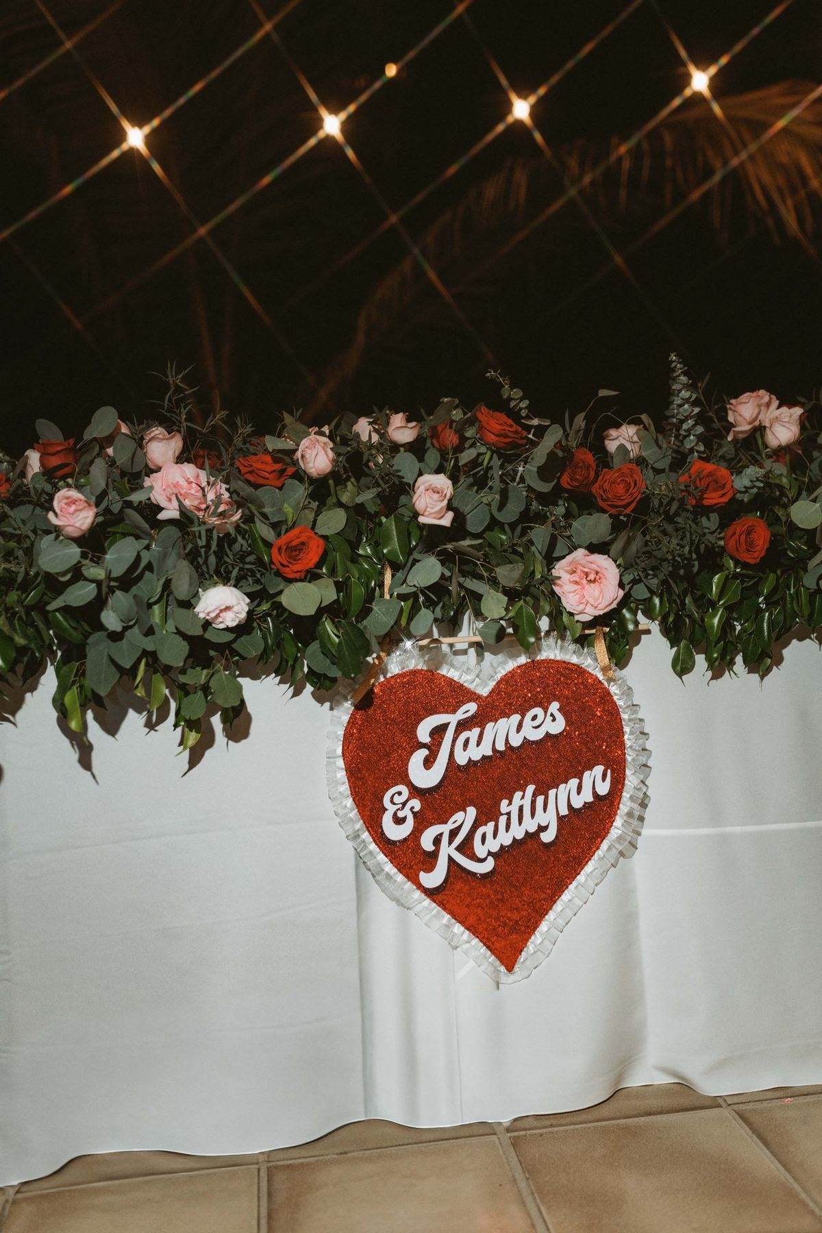 Guest celebration moment at Kaitlynn and James wedding reception