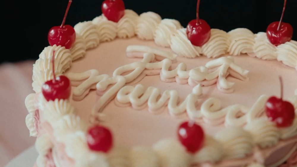 Still frame from the Jess & Jordan wedding film