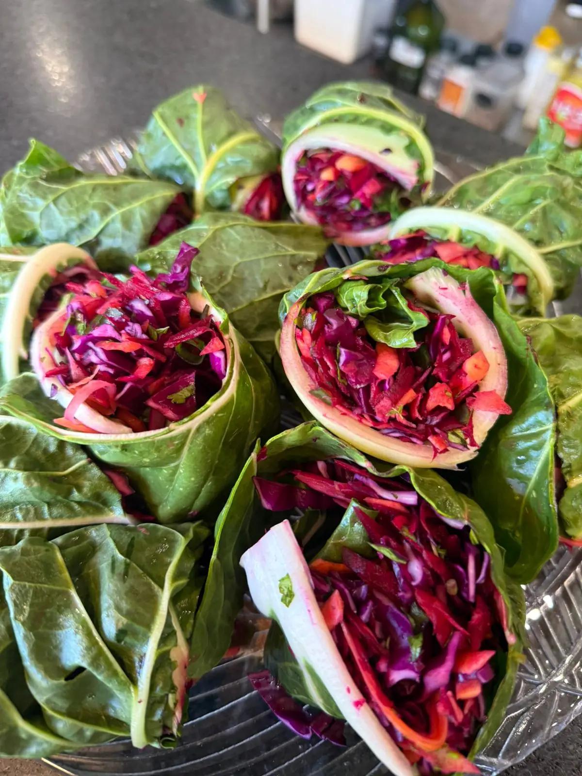 A finished recipe from the farm-to-table cooking session