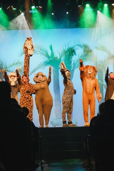 Madagáscar - Uma Aventura Musical - Espetáculo de Teatro Musical em cartaz