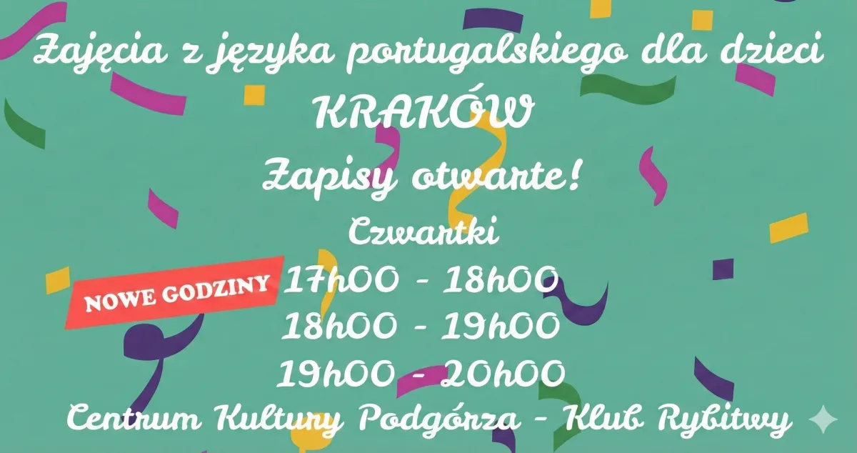 Aulas portugués para crianças