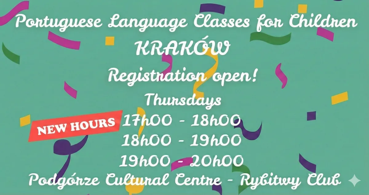 Aulas portugués para crianças