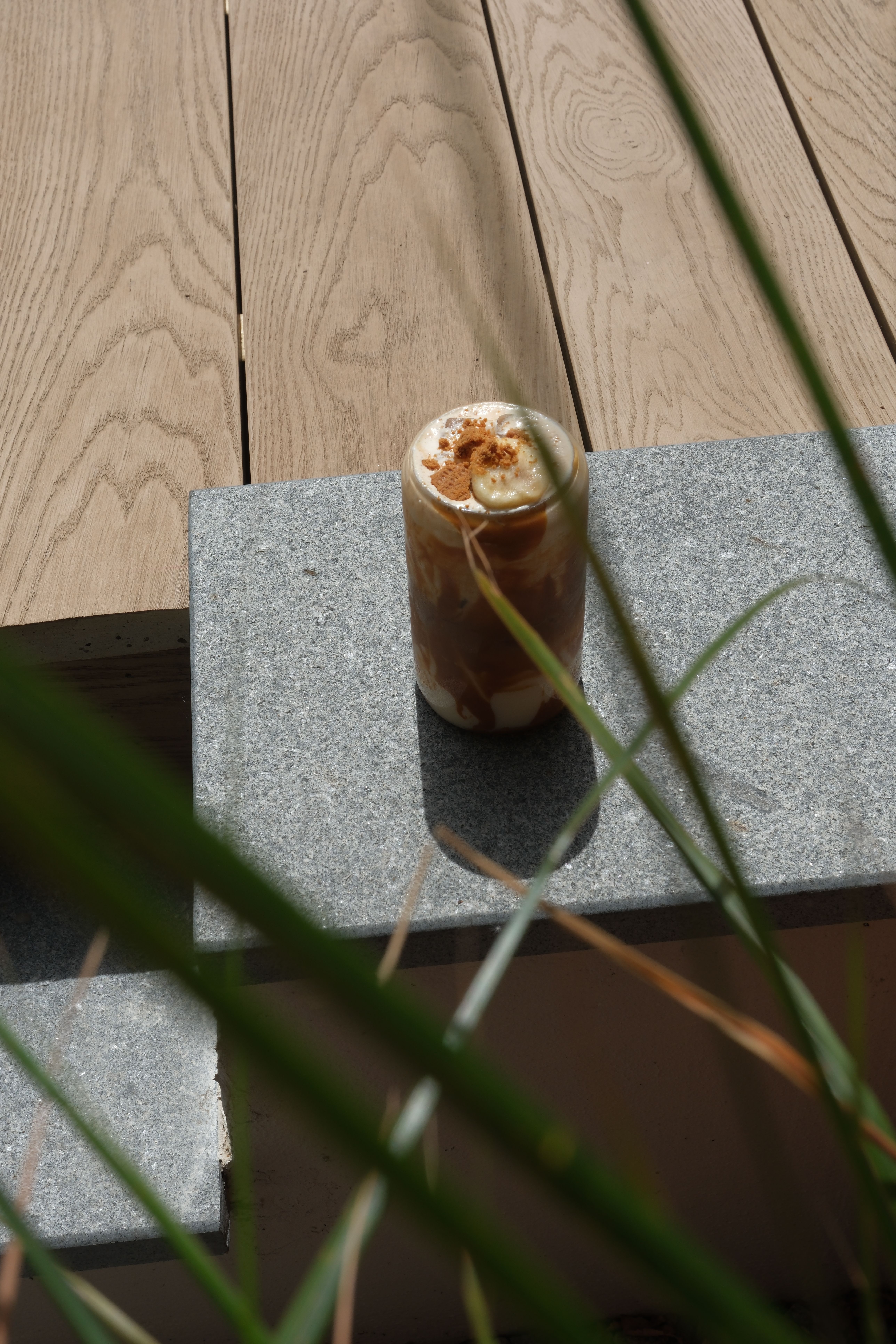 Biscoff Iced latte