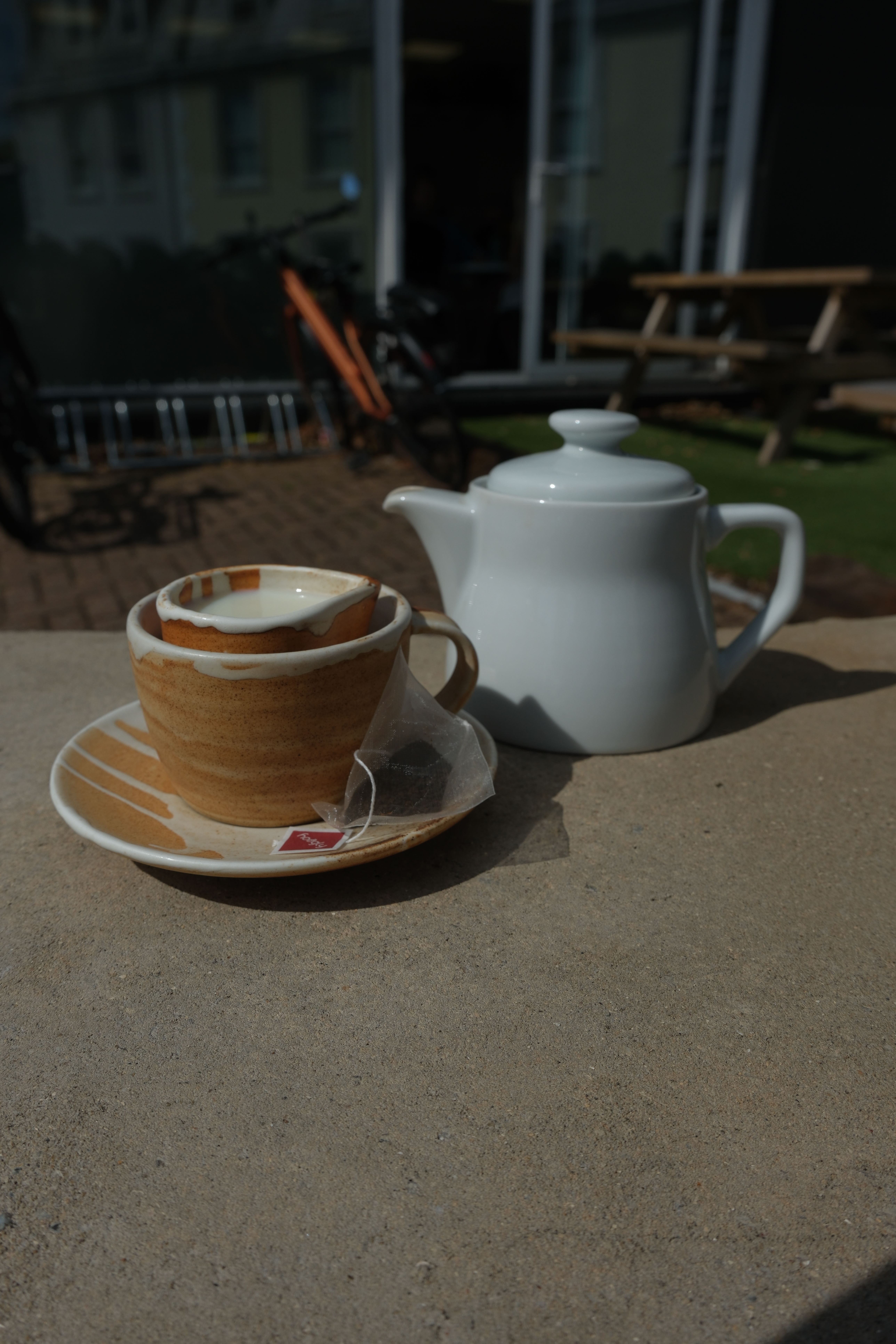 A cup of earl grey tea
