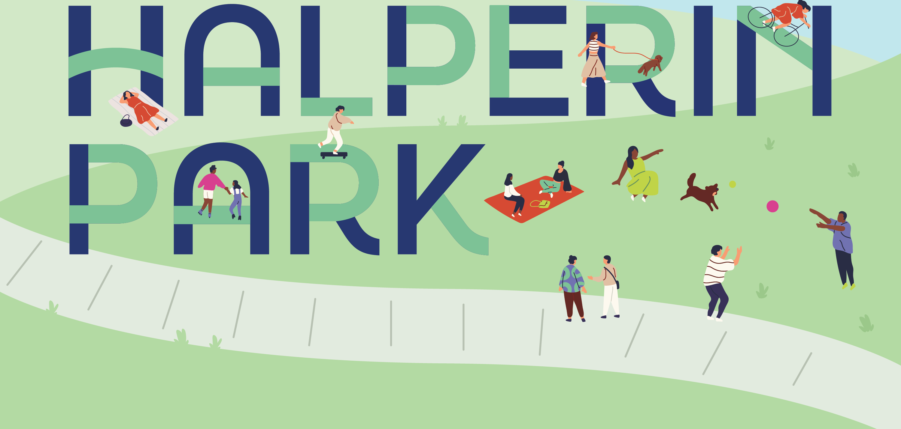 Halperin Park: Branding a Bridge Between Communities