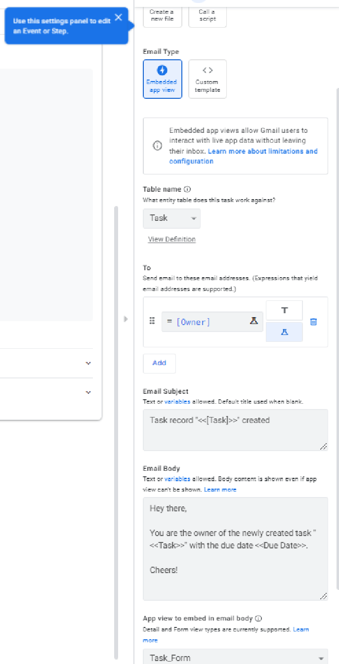 Automation with Google AppSheet