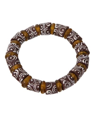 Krobo Glass Bead Bracelet