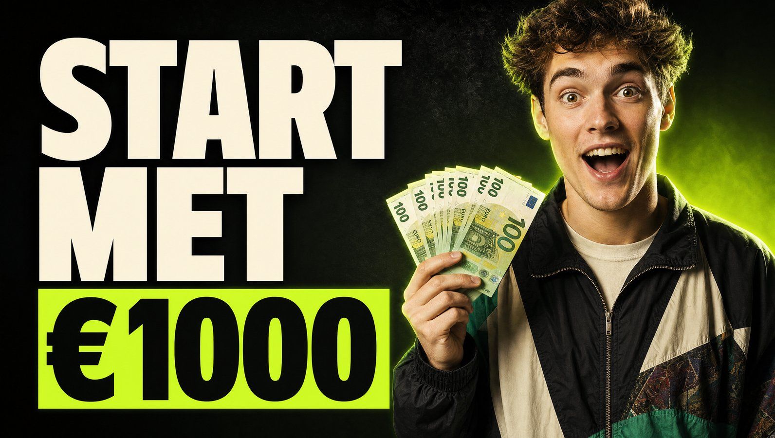 Start met 1000 euro