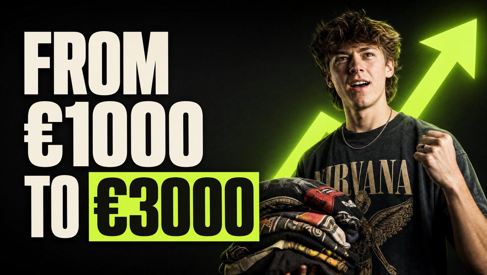 From 1000 to 3000 per month