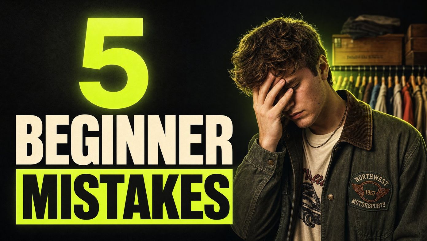 5 beginner reseller mistakes