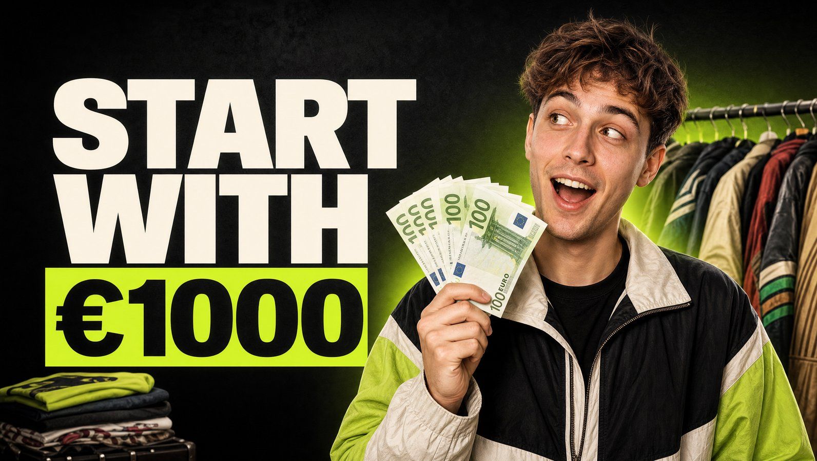 Start with 1000 euro