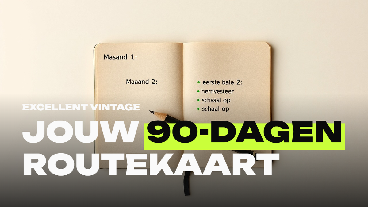 Buitenaanzicht van het Excellent Vintage warehouse in Bovenkarspel, Noord-Holland