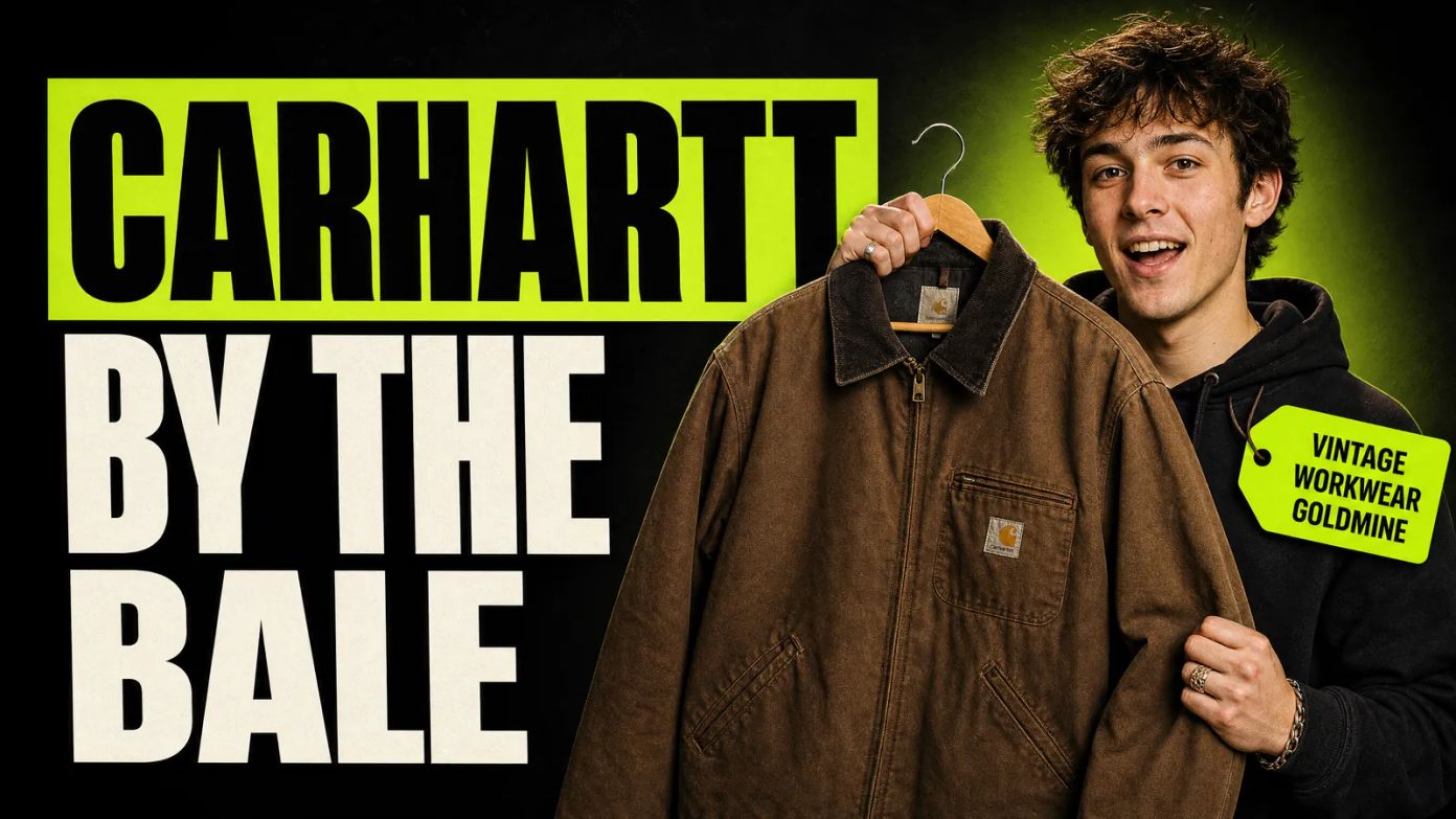 Vintage Carhartt workwear jacket — buying Carhartt by the bale at Excellent Vintage
