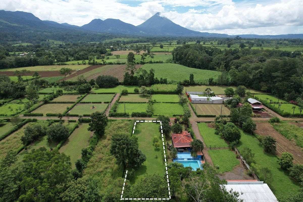 Lote con vista al Volcán Arenal: Fortuna de San Carlos