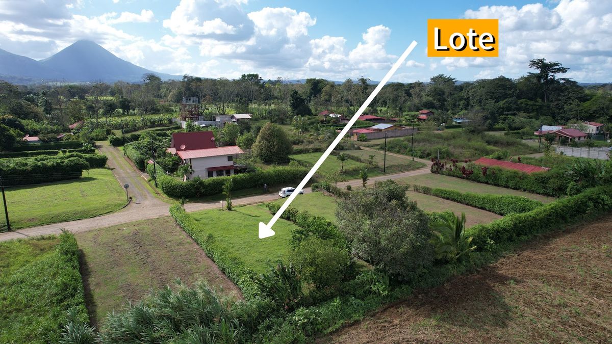 Lot with Arenal Volcano view