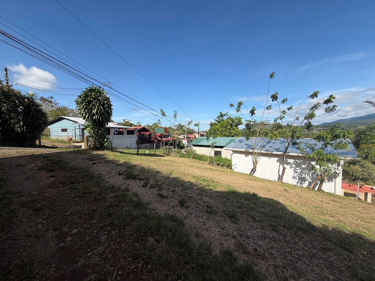 Lote pequeño en la Tesalia de San Carlos: Apto para crédito con bono