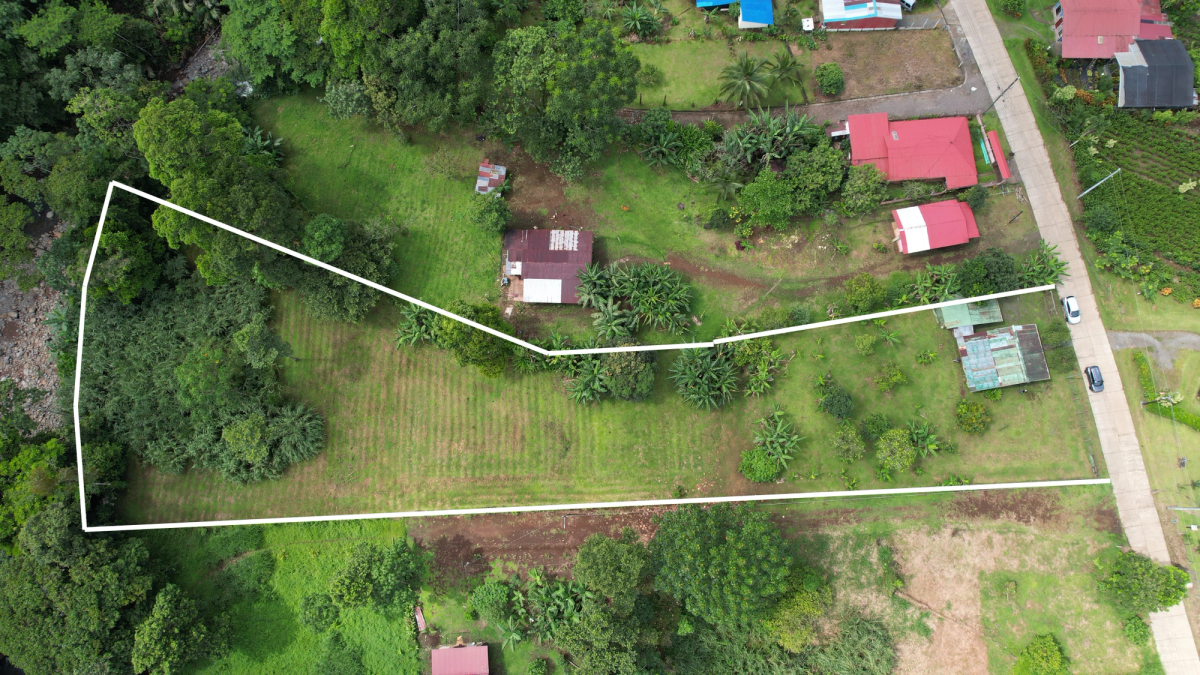 Land for Country Home in La Tigra, San Carlos: Bordering River