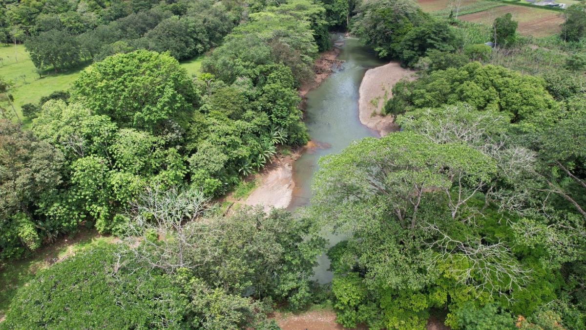 2-Hectare Farm in La Perla, La Fortuna: Commercial Frontage & Peñas Blancas River