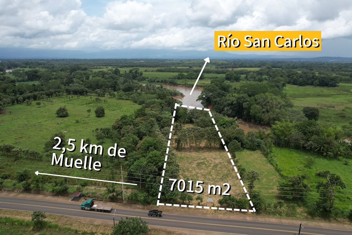Commercial Land in Boca Arenal: Near Muelle Logistics Hub & Free Trade Zone.