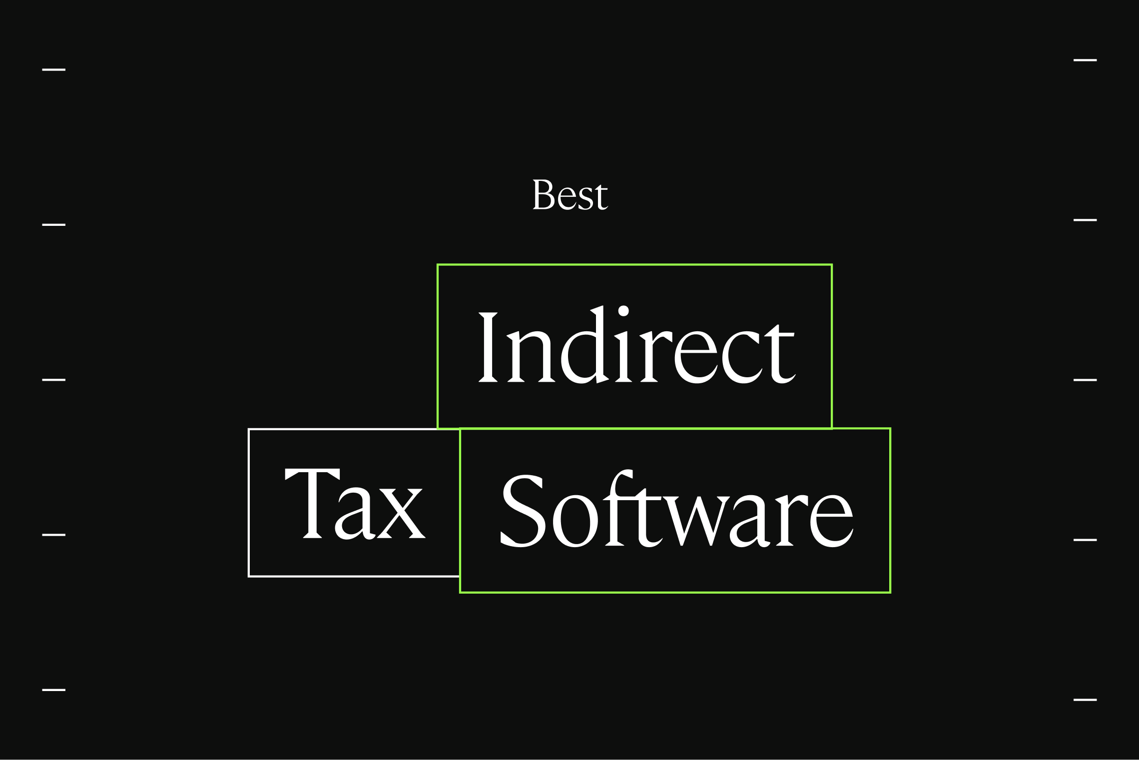 Best Indirect Tax Software