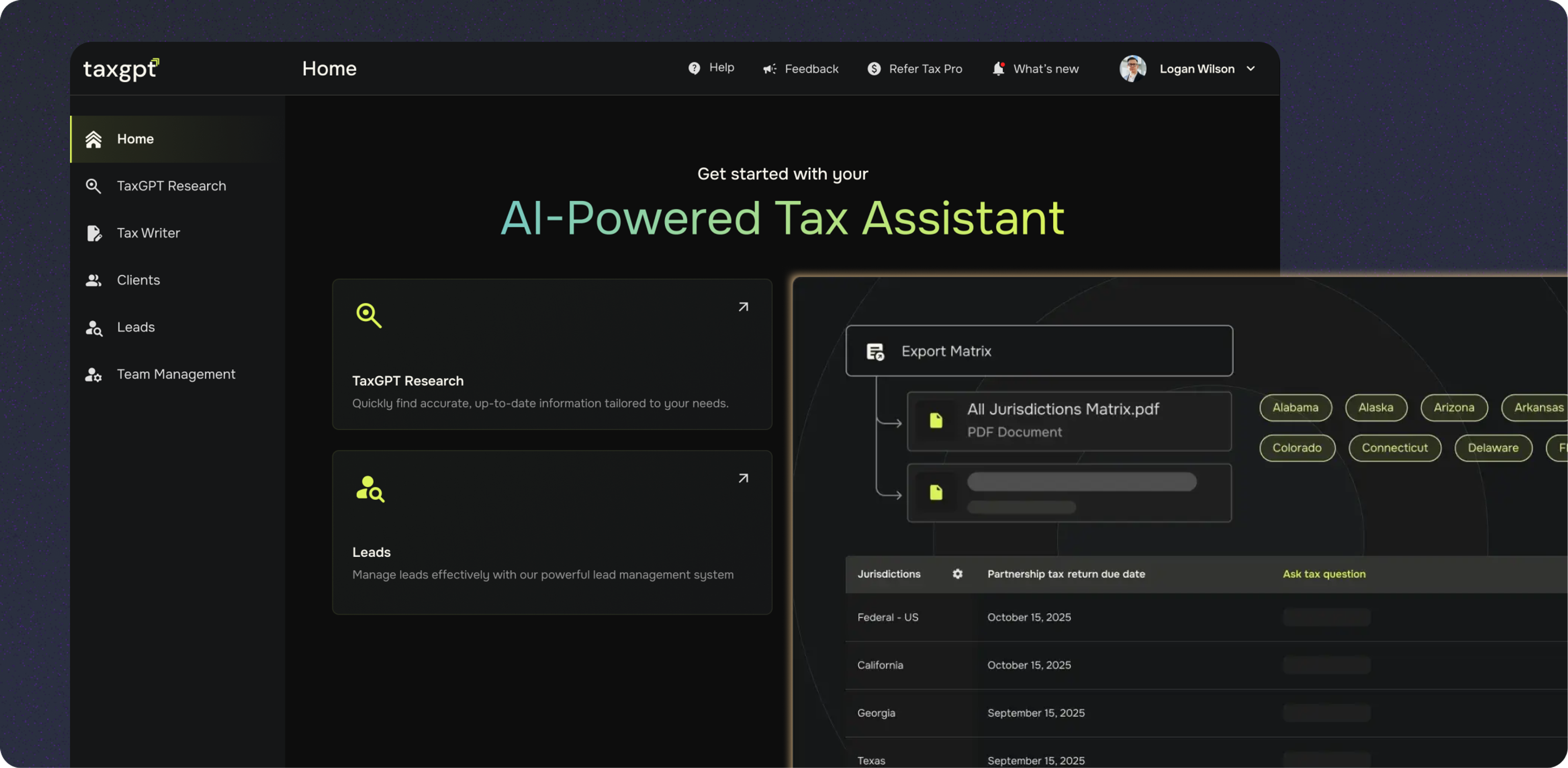AI Tax Preparation for Global Compliance