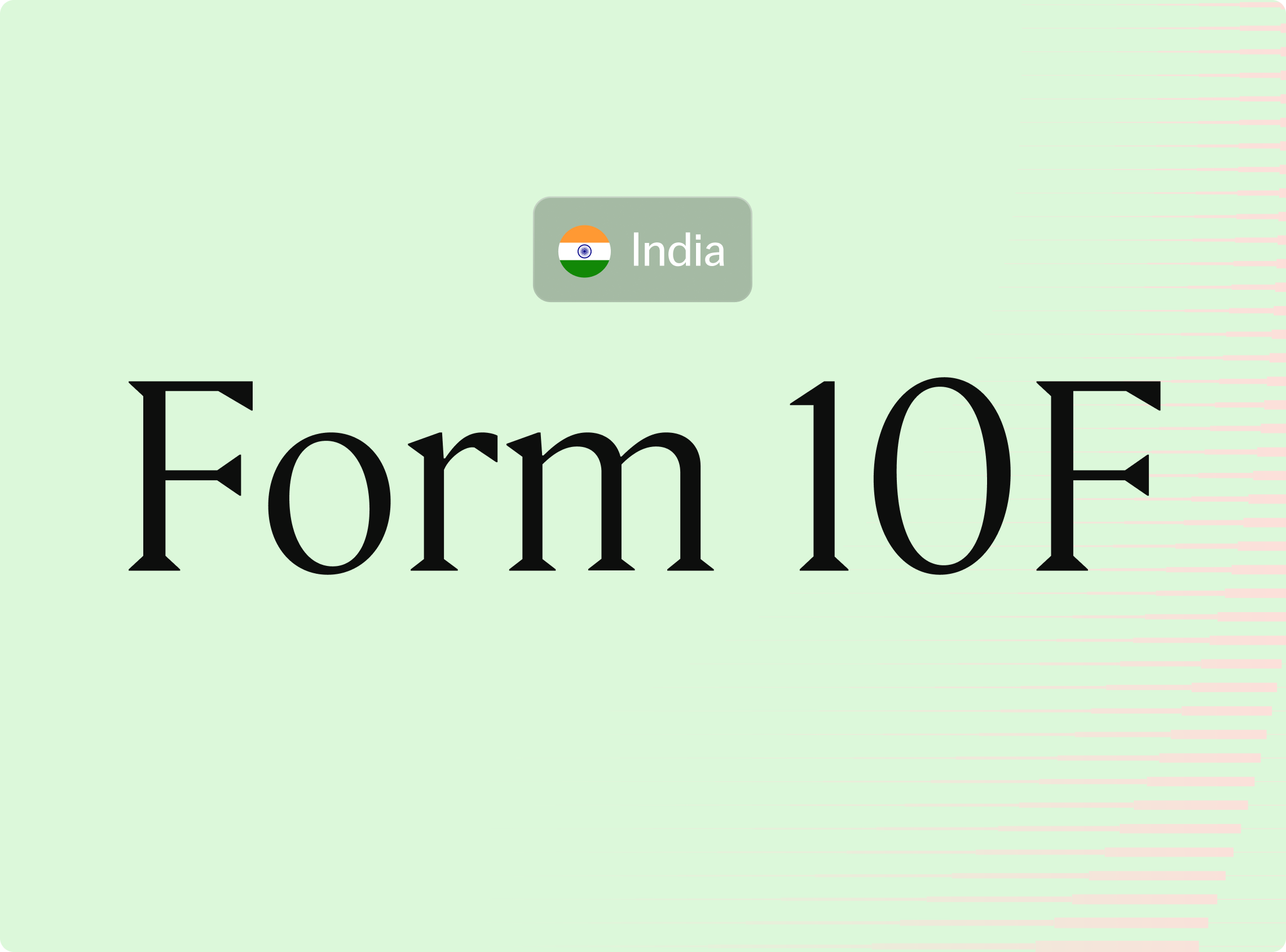 Form 10F (India): Avoid Double Taxation – Complete Guide
