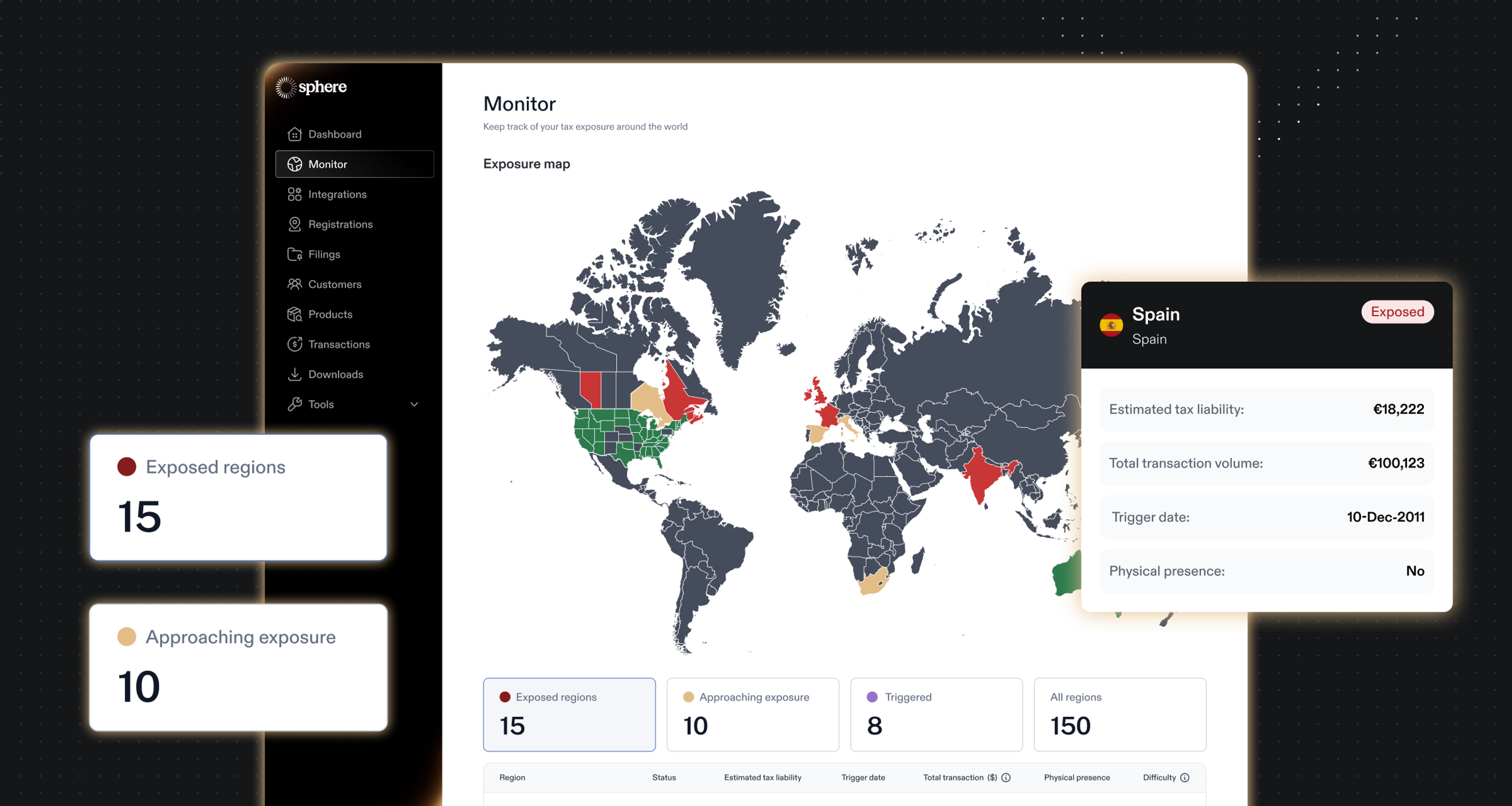 Sphere product preview