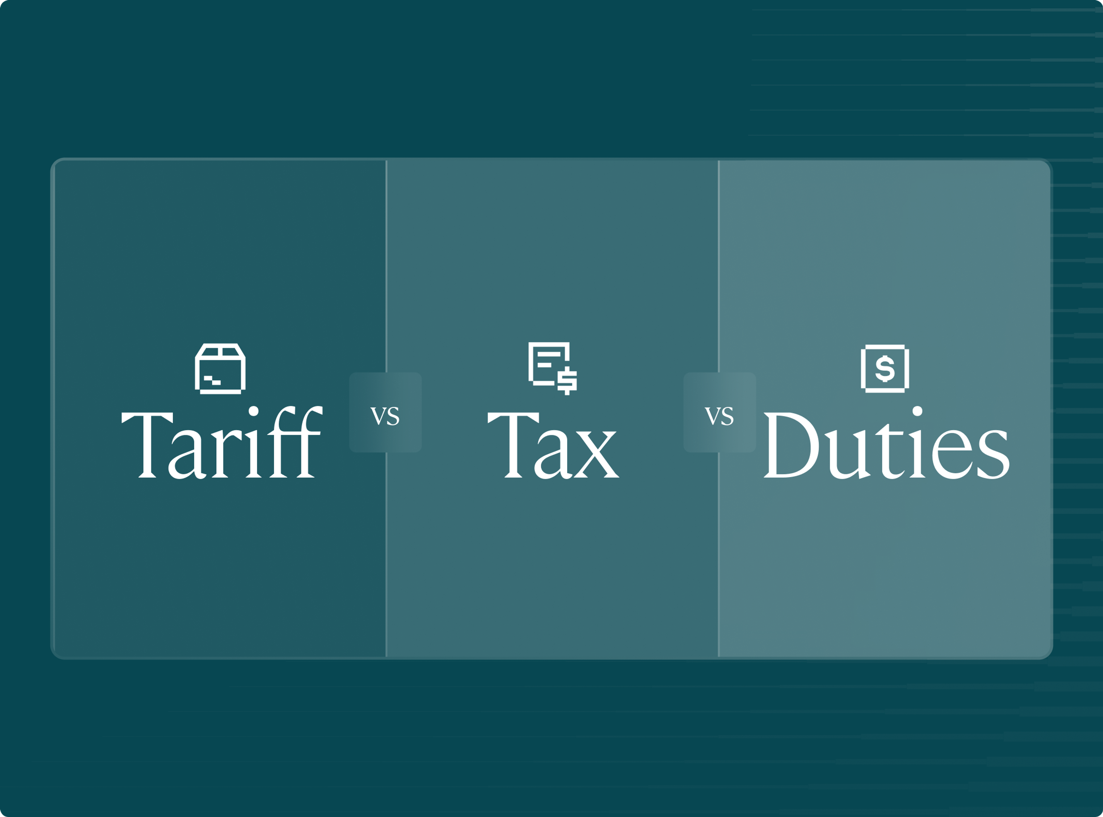 Tariff vs Tax vs Import Duties: Impact on SaaS and AI Companies