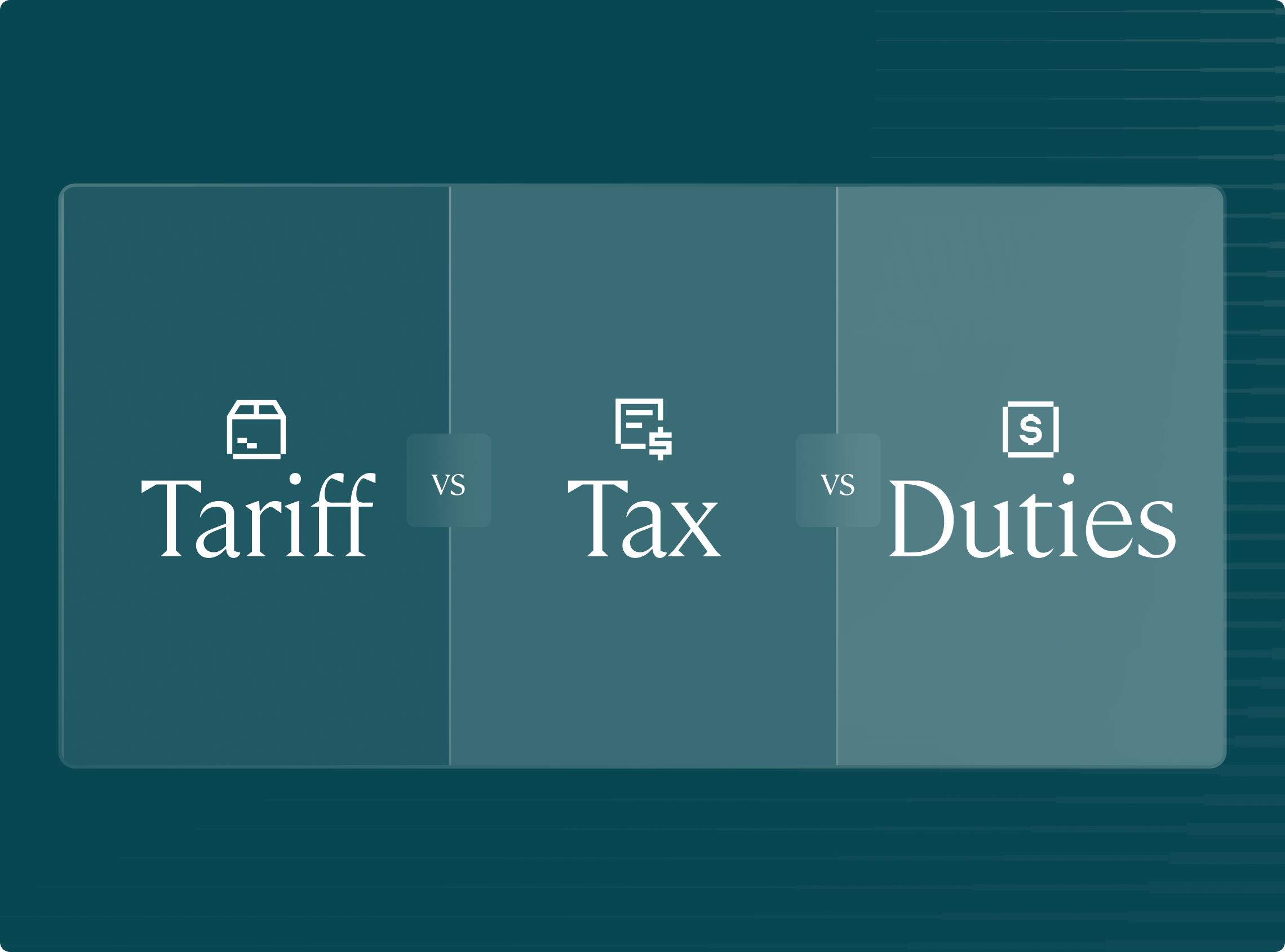 Tariff vs Tax vs Import Duties: Impact on SaaS and AI Companies