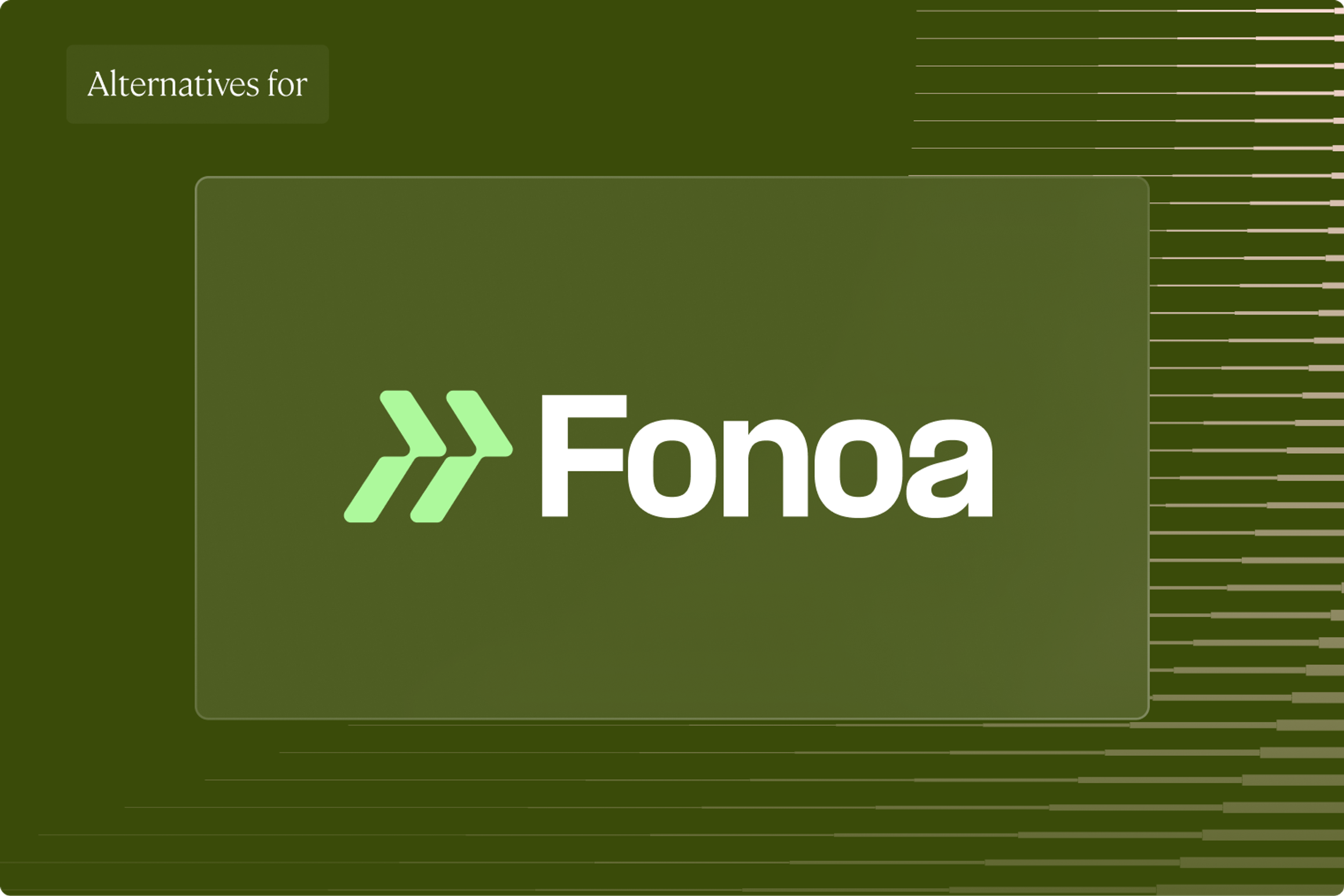 Fonoa Competitors Explained for Global SaaS