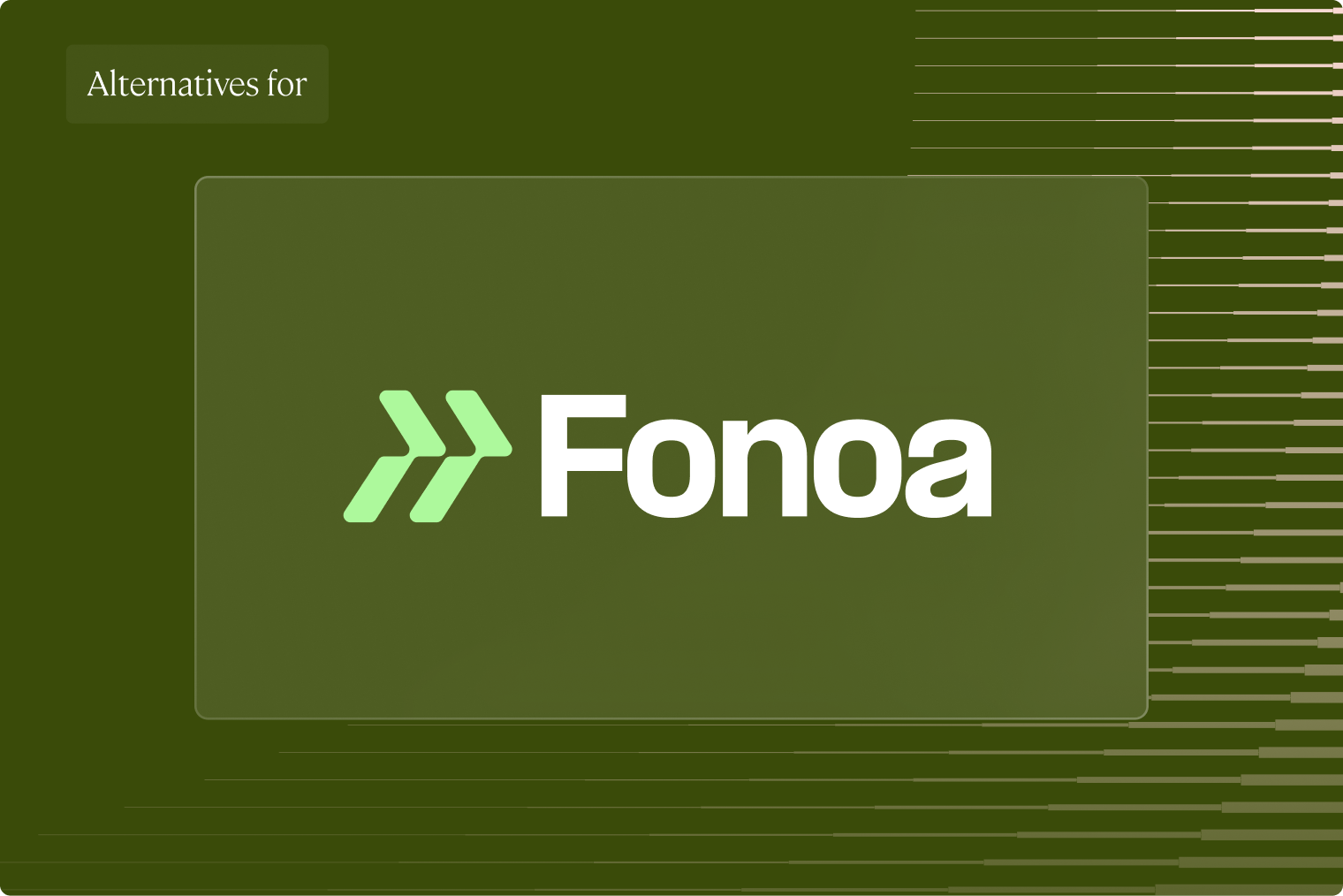 Fonoa Competitors Explained for Global SaaS