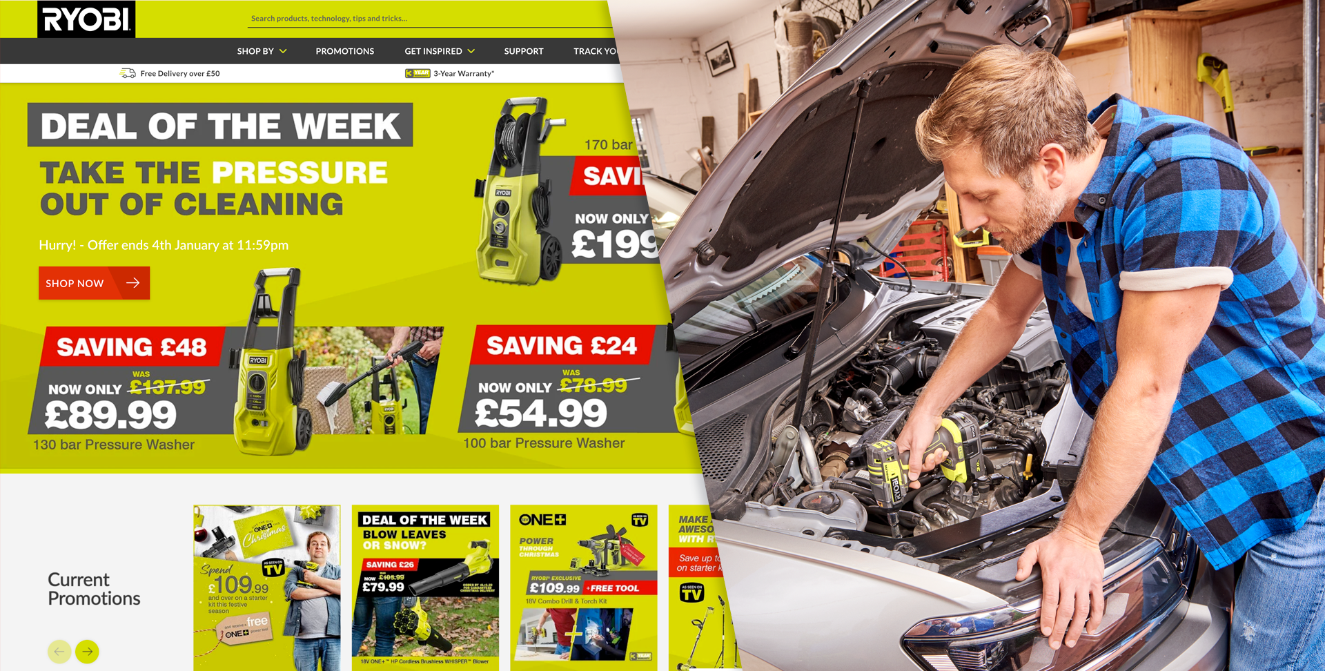 Ryobi case study page