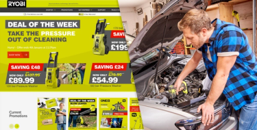 Ryobi case study page