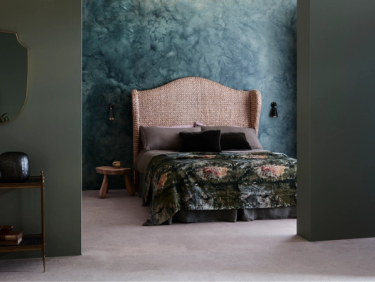 Craig & Rose paint in a bedroom