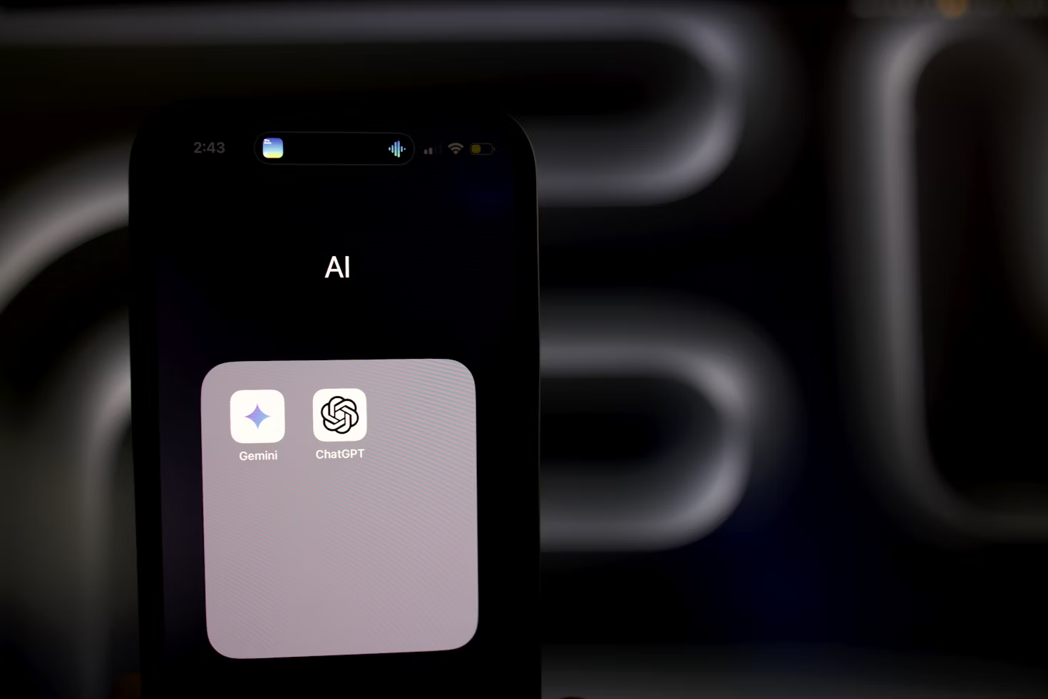 AI apps on mobile phone