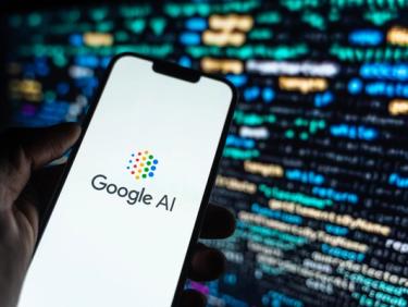 Google AI on mobile phone