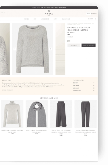 N.Peal website