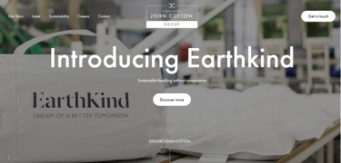 John Cotton desktop view