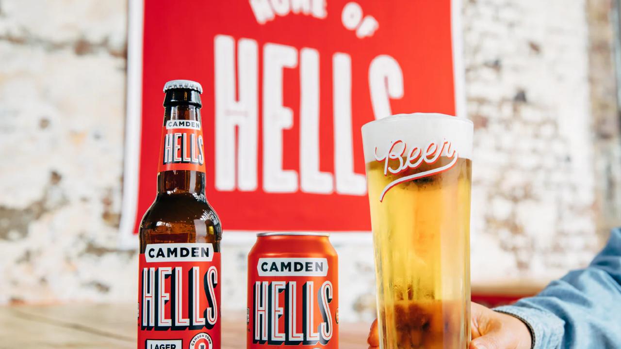 Beer from Camden Brewery