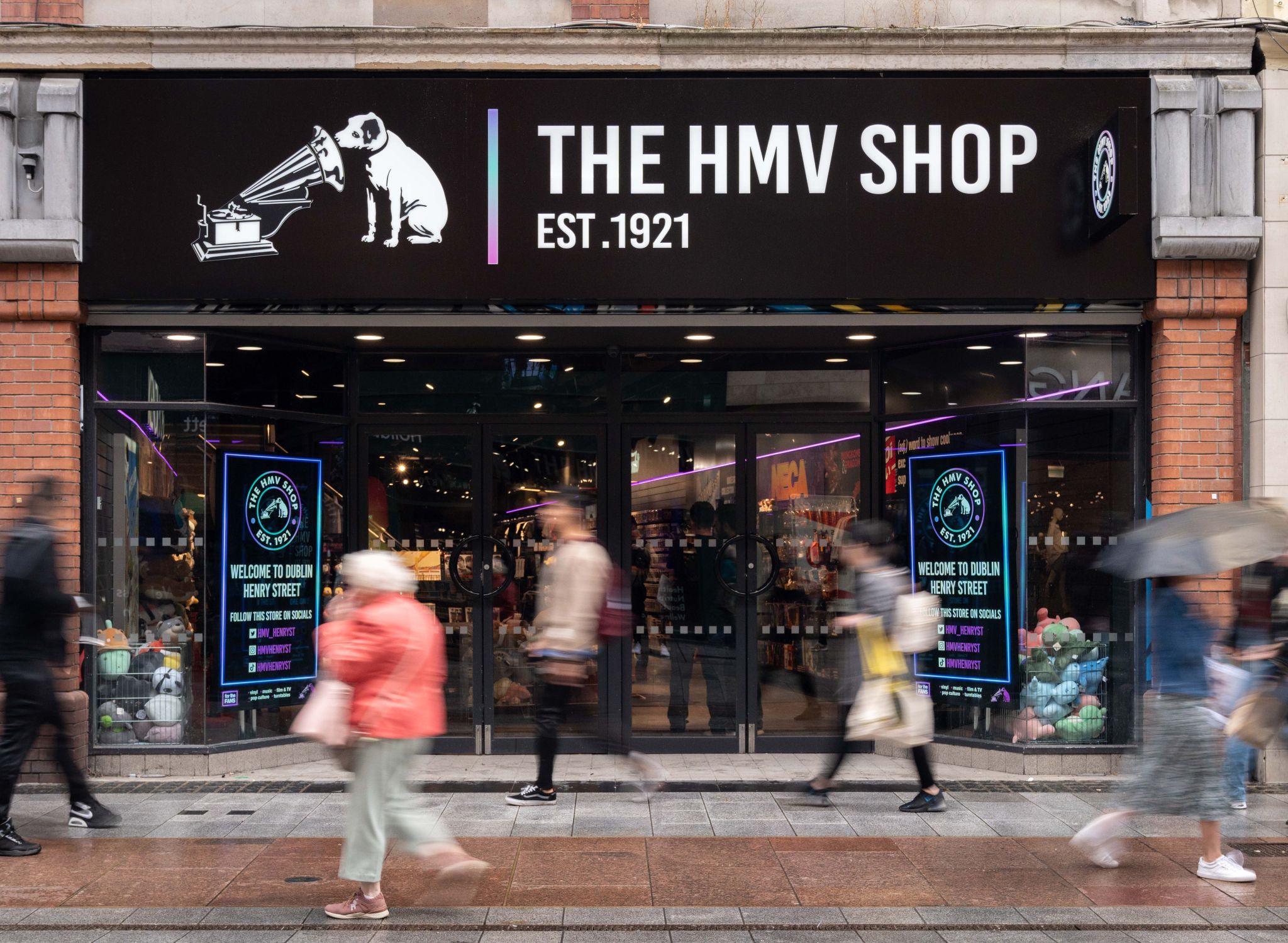 HMV store