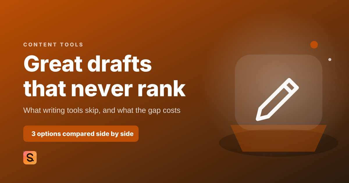 Jasper vs AI SEO Tools: What Each Does and What a Stack Costs, the cover image for Satiara