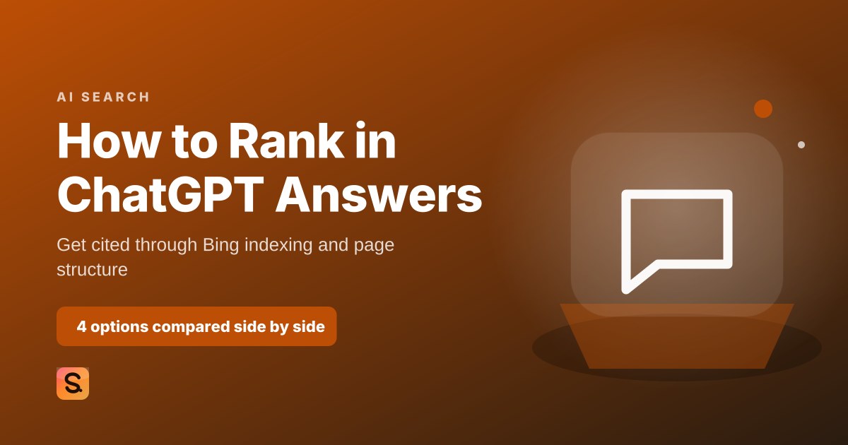 How to Rank in ChatGPT Answers, the cover image for Satiara