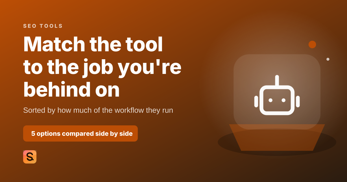 Best Automated SEO Tools Compared, the cover image for Satiara